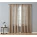 Home & Linens Dubai Premium Soft Decorative Ombre Lace Semi Sheer Light Filtering Rod Pocket Window Curtain Panels - Set of 2