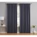 Home & Linens Hanoi Moroccan 100% Complete Blackout Thermal Insulated Energy Savings Back Tab Rod Pocket Curtain, 2 Panels