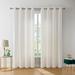 Home & Linens Beijing Premium Luxurious Lush Velvet Soft Light Filtering Grommet Window Curtains - Set of 2