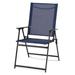 Set of 2 Outdoor Steel Hanging Folding Chairs