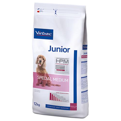 2x12 kg Virbac Veterinary HPM Junior Dog Special Medium Trockenfutter Hund
