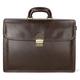FELIPA Men's Handtasche Briefcase, Dunkelbraun