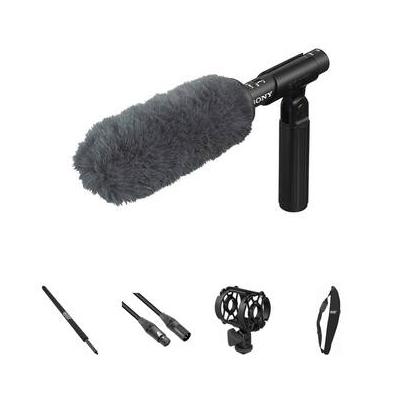 Sony ECM-VG1 Short Shotgun Microphone Boom Kit with Boompole & Accessories ECM-VG1