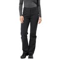 Outdoorhose JACK WOLFSKIN "ACTIVATE THERMIC PANTS W" Gr. 38, N-Gr, schwarz (black) Damen Hosen Sporthosen