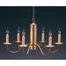 Northeast Lantern 25 Inch 6 Light Chandelier - 911-VG-LT6