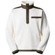 The North Face - Royal Arch 1/4 Snap - Fleece jumper size S, white