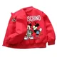 Toddler Kids Mickey Mouse Donald Duck Baby Boys Spiderman Jacket Coat Children Outerwear Spring