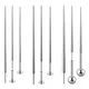 14G/16G/18G Piercing Taper Insertion Pin Piercing Tools Kit Body Piercing Stretching Kit Assistant