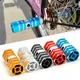 2Pcs Strongly-built Safe and High Weight-bearing BMX Mountain MTB Bike Bicycle Alloy Axle Pedals