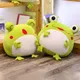 Peluche en forme de grenouille de dessin animé jouet en peluche animaux mignons filles hiver