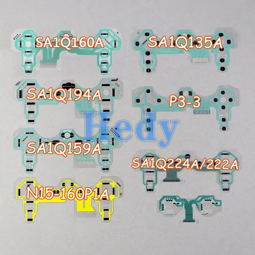 5PCS Leitfähige Film Tastatur flex Kabel Für Playstation 3 PS3 SA1Q135A SA1Q160A SA1Q159A SA1Q194A P3-3 SA1Q224A N15-160P1A
