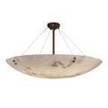 Justice Design Group Lumenaria 63 Inch 12 Light Semi Flush Mount - FAL-9659-35-DBRZ-F4