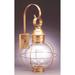 Northeast Lantern Onion 24 Inch Tall Outdoor Wall Light - 2841-DB-MED-CLR