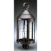 Northeast Lantern Heal 25 Inch Tall Outdoor Post Lamp - 3353-AB-CIM-SMG