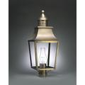 Northeast Lantern Sharon 28 Inch Tall 3 Light Outdoor Post Lamp - 5553-DAB-LT3-CSG