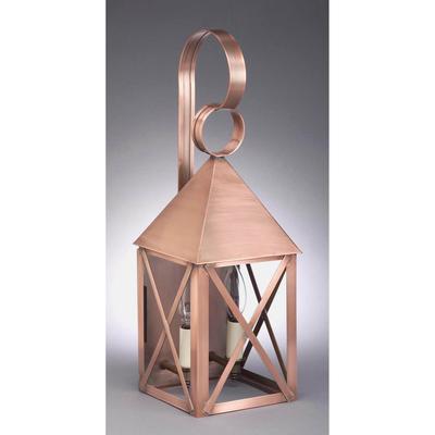 Northeast Lantern York 19 Inch Tall 2 Light Outdoor Wall Light - 7031-DB-LT2-CSG