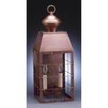 Northeast Lantern Woodcliffe 22 Inch Tall 2 Light Outdoor Wall Light - 8351-VG-LT2-CLR