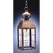 Northeast Lantern Woodcliffe 17 Inch Tall Outdoor Hanging Lantern - 8332-AC-MED-CLR