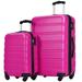 2 Piece Hardshell Luggage Set, Expandable Suitcases Set with Spinner Wheels & TSA Lock, 20" Carry On, 28" Large Bags