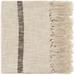 Surya Farmhouse Stripe Throw Blanket 50"W x 60"L