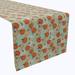 Fabric Textile Products, Inc. Table Runner, 100% Cotton, 16x108", Stenciled Pumpkin Harvest