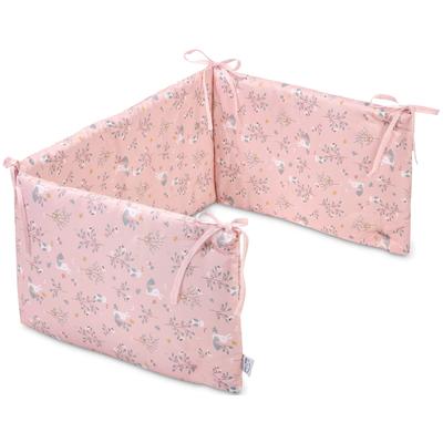 Bettnestchen JULIUS ZÖLLNER "Rosalie", rosa (rosalie), Obermaterial: 100% Baumwolle. Füllung: 100% Polyester, Bettnestchen, Made in Germany Image