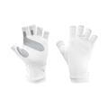 Sunday Afternoons Unisex Uvshield Cool Gloves, Fingerless, White, Small/Medium