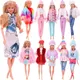 Barbies Doll Clothes Outfit Dress Fashion Coat Hats Top Pants Clothing For Barbie Doll Clothes Doll