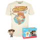 Funko Pop! & Tee: Disney - Woody - Small - (S) - Disney Pixar: Toy Story - T-Shirt - Clothes With Collectable Vinyl Figure - Gift Idea - Toys and Short Sleeve Top for Adults Unisex Men and Women