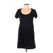 Gap Casual Dress - Shift: Black Solid Dresses - Women's Size Medium