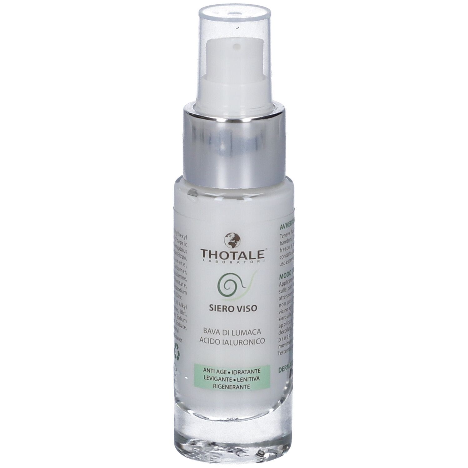 THOTALE Siero Viso Alla Bava Di Lumaca 30 ml