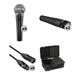 Shure SM58 and SM57 Microphone Band Kit with Cables and Case SM58-LC