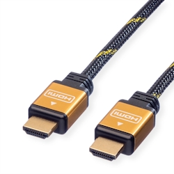 ROLINE GOLD HDMI High Speed Kabel, ST-ST, 10 m Image