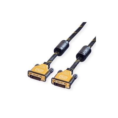 ROLINE GOLD Monitorkabel DVI, ST-ST, (24+1) dual link, 5 m Image