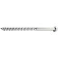 FOREVERBOLT FBLB143P25 Lag Screw, 1/4 in, 3 in, 18-8 Stainless Steel, NL-19(SM)