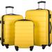Expandable Suitcase 3 Piece Luggage Set Hardside Spinner Suitcase with TSA Lock Spinner 20" 24" 28"