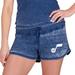 "Women's Concepts Sport Navy Utah Jazz Resurgence Waffle Knit Shorts"