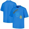 Men's PLEASURES Blue San Diego Padres Repurpose T-Shirt