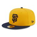 Men's New Era Gold San Francisco Giants Two-Tone Color Pack 59FIFTY Fitted Hat