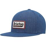 Men's Brixton Blue Steadfast Snapback Hat