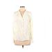 LC Lauren Conrad Long Sleeve Blouse: Ivory Tops - Women's Size Medium