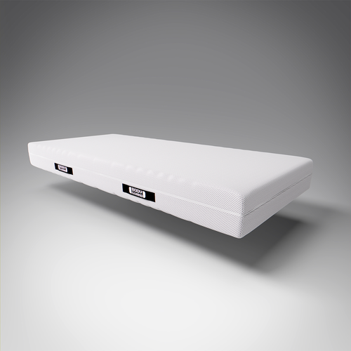 bett1.de BODYGUARD® Matratze, Härtegrad mittelfest/fester, 90x200