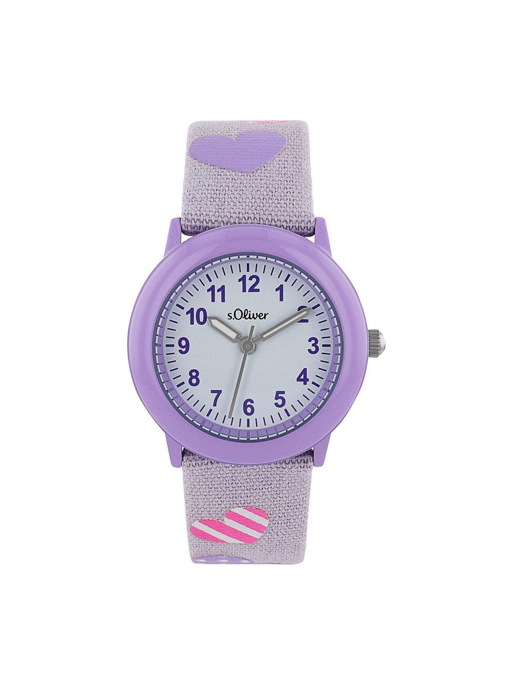 s.Oliver Quarzuhr Mädchen lila, 17 Image
