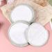Powder puff 11pcs Reusable Makeup Remover Pads Double-layer Pad Powder Removal Pads Cleaning Puffs Cosmetic Supplies With Storage Bag(10pcs Makeup Pad + 1pc Bag)