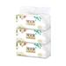 TRINGKY Disposable for Facial Tissue Makeup Wipes Cotton Pads Cleansing Paper Face Towel 320 Sheet Per Box for Travel or Home Us