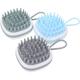 3pcs Shampoo Brush Bath Brush Clean Shampoo Silicone Scrubbers Infant Hair Brush Hair Massage Brush Baby Massage Brush Head Scalp Scrubber Pp Shampoo Brushes Hair Scalp Massagers