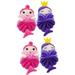 4 Pcs Bath Ball Baby Sponge for Bathing Bath Scrubber for Body Kids Bath Sponge Mesh Bath Sponge Luffa Pouf Wash Household Body Scrubber Household Loofah Ball Loofah Sponge Body