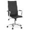 Bürostuhl / Chefsessel VEMONA 20 PU schwarz Chrom hjh OFFICE