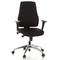 Bürostuhl / Drehstuhl PRO-TEC 200 Stoff schwarz Alu poliert hjh OFFICE