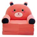 iOPQO Sofa Bed Home Decor Plush Foldable Kids Sofa Backrest Armchair 2 In 1 Foldable Children Sofa Cute Cartoon Lazy Sofa Children Flip Open Sofa Bed For Living Room Without Liner Filler Kids Sofa